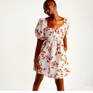 Super cute strawberry cottagecore dress small